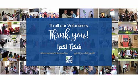 To our Volunteers