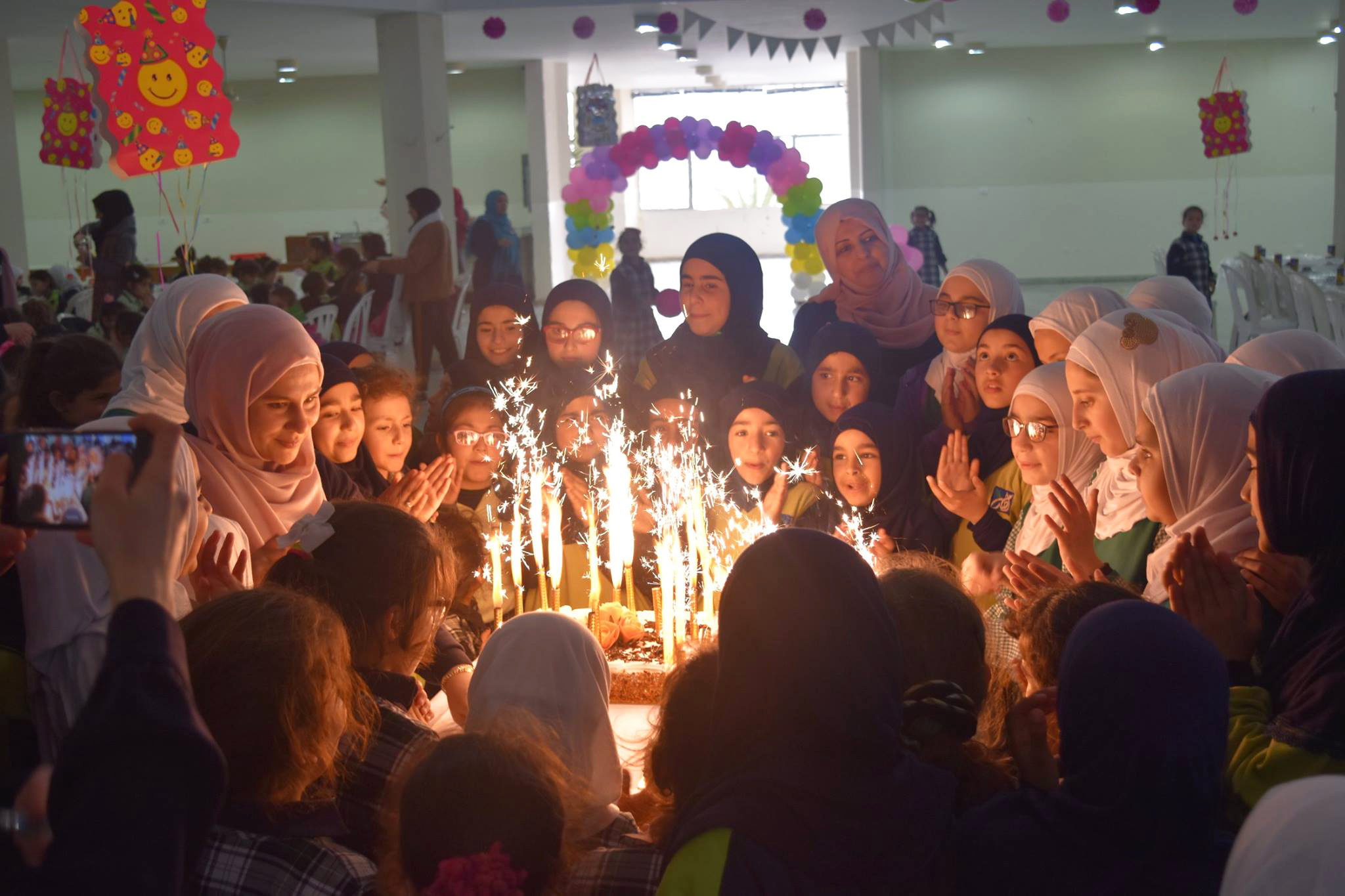 ‎عيد ميلاد جماعي في مبرة رحاب الزهراء (ع)‎