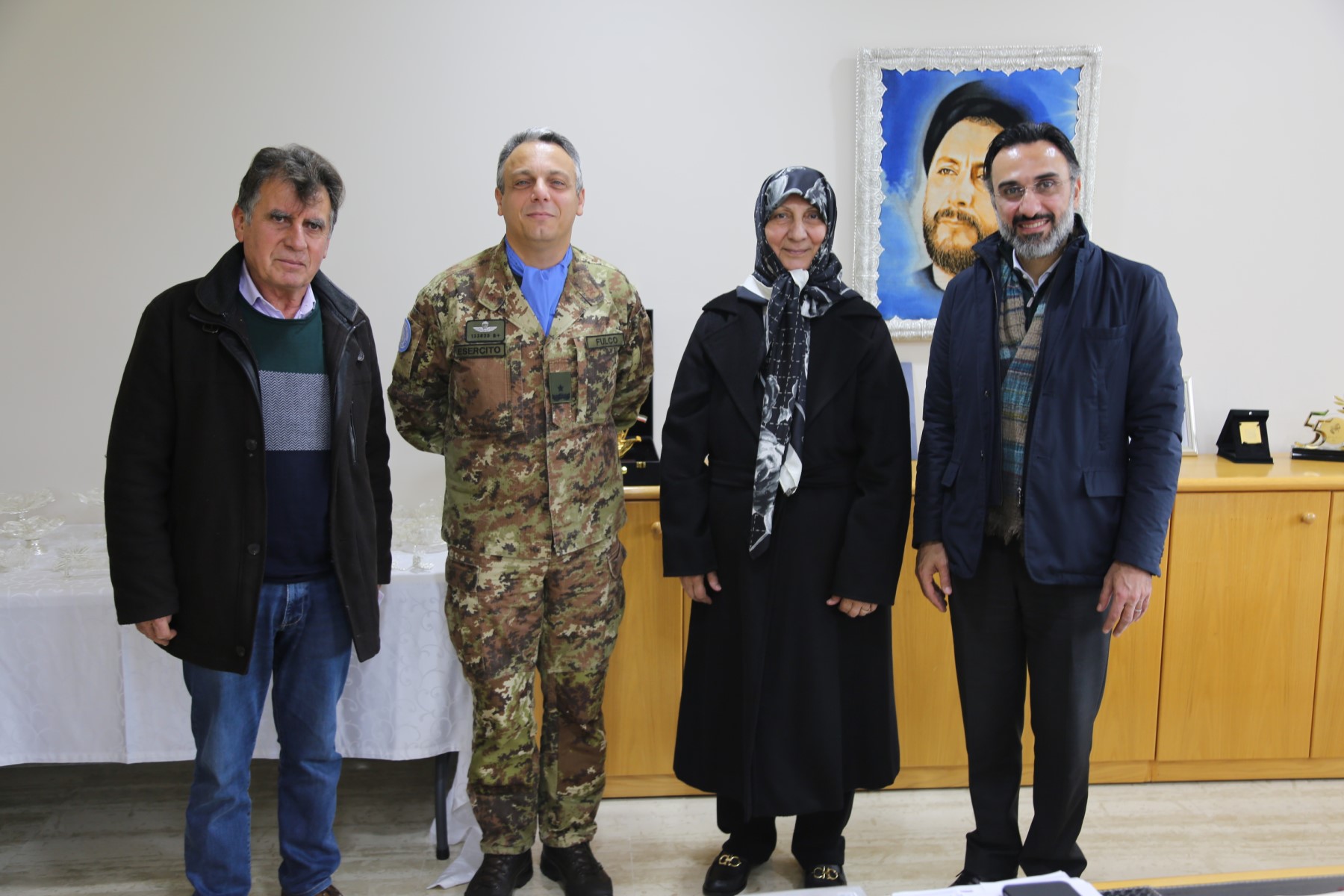 Commander of UNIFIL's Western Sector @ Imam Sadr Foundation
